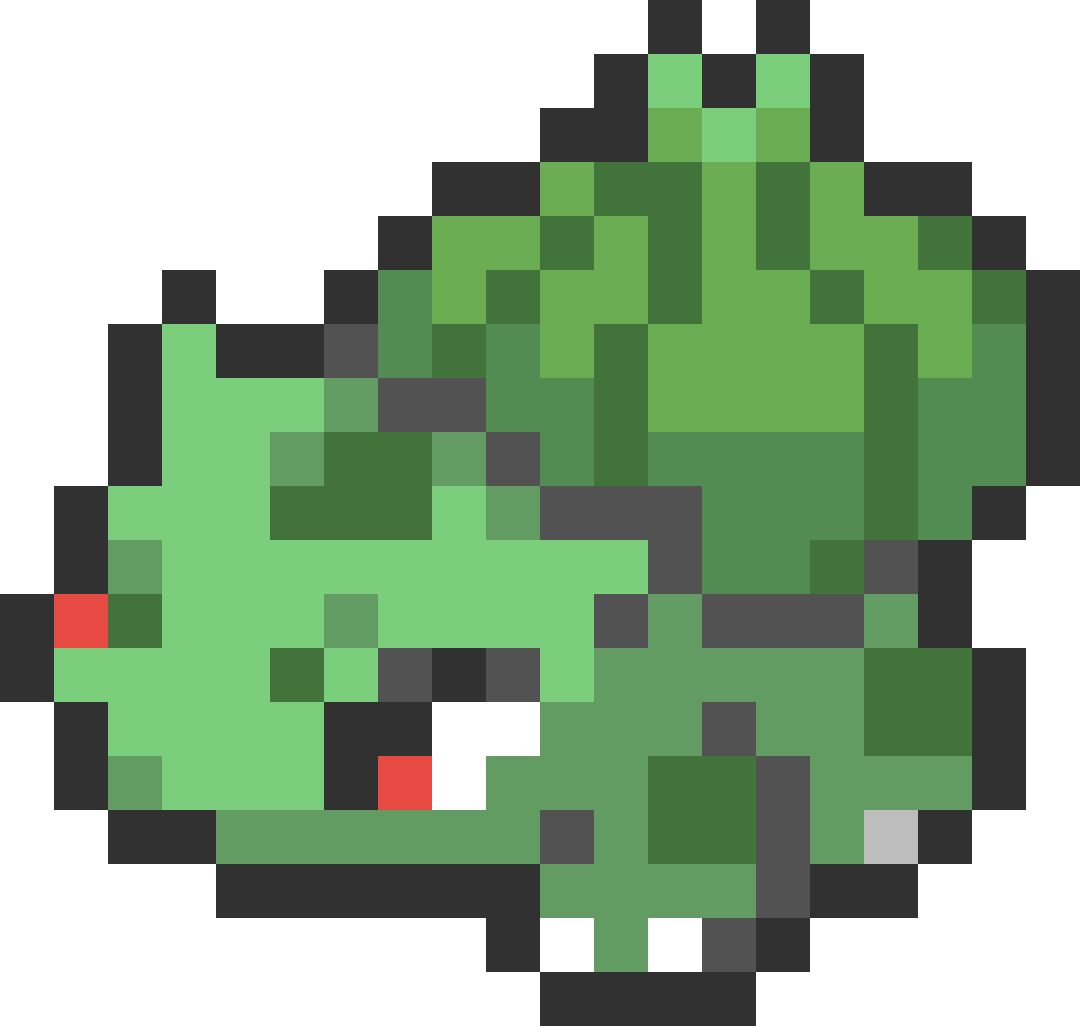Bulbasaur, pattern de crochet tapestry