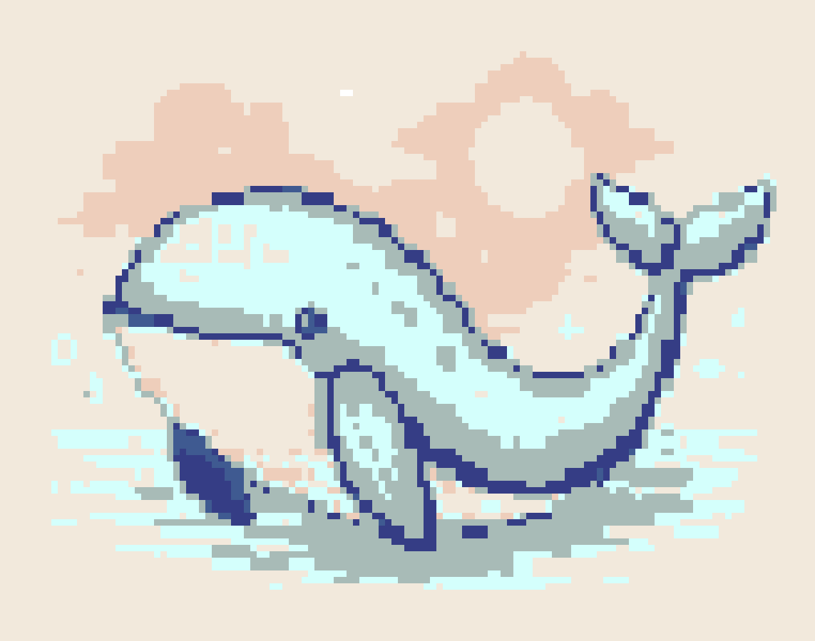 Baleine, tapestry crochet pattern