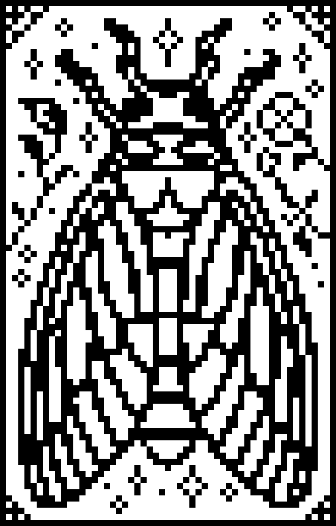 rideau cigale, tapestry crochet pattern