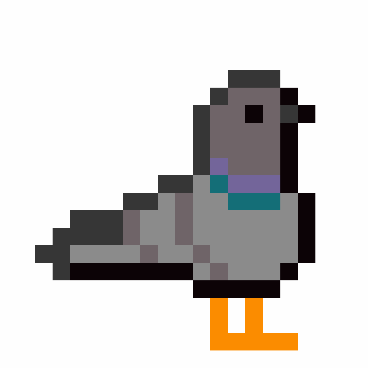 pigeon, tapestry crochet pattern