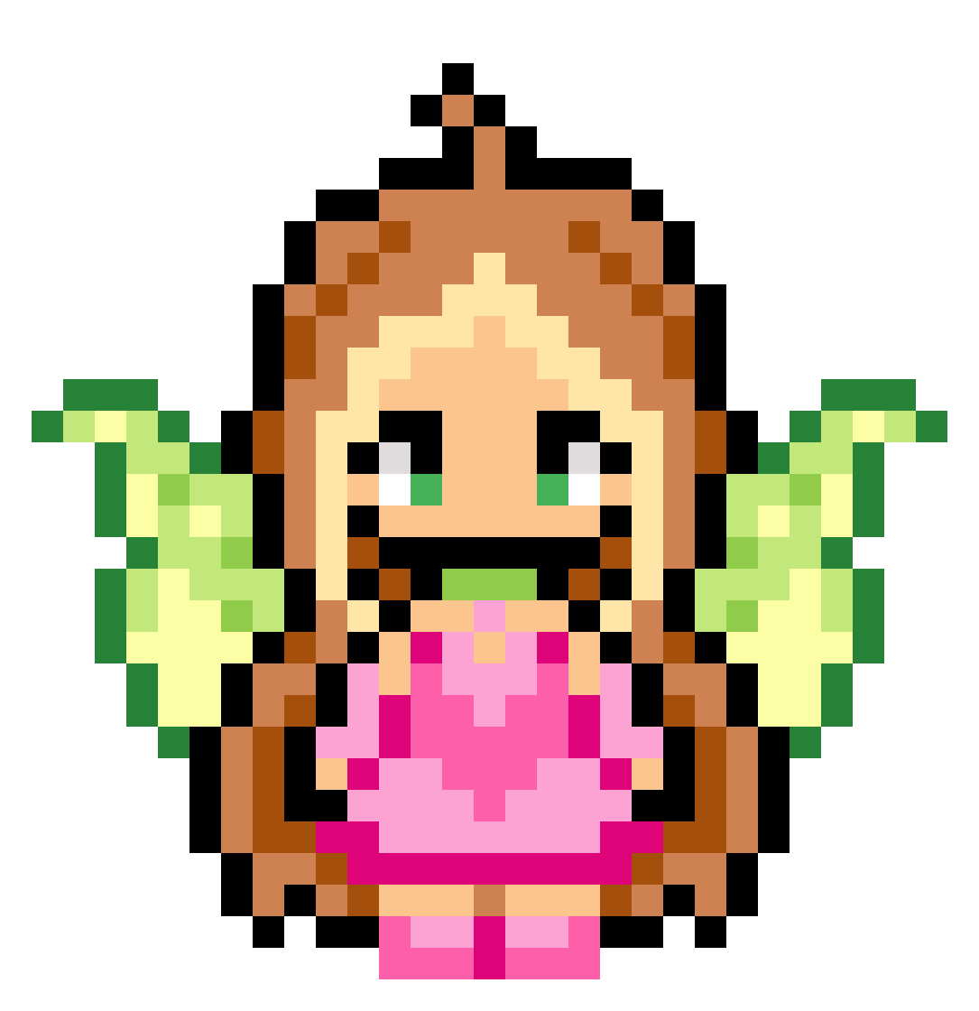 Flora Winx, tapestry crochet pattern