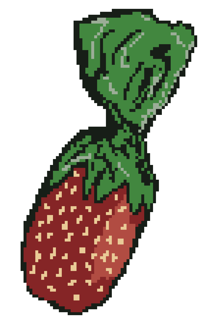 Strawberry Candy, pattern de crochet tapestry
