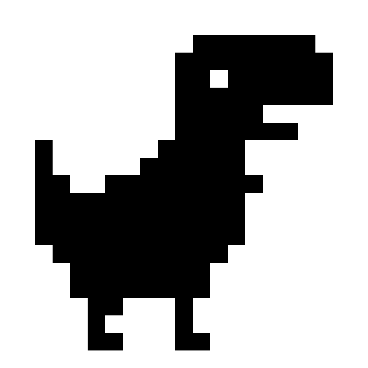 dino, pattern de crochet tapestry