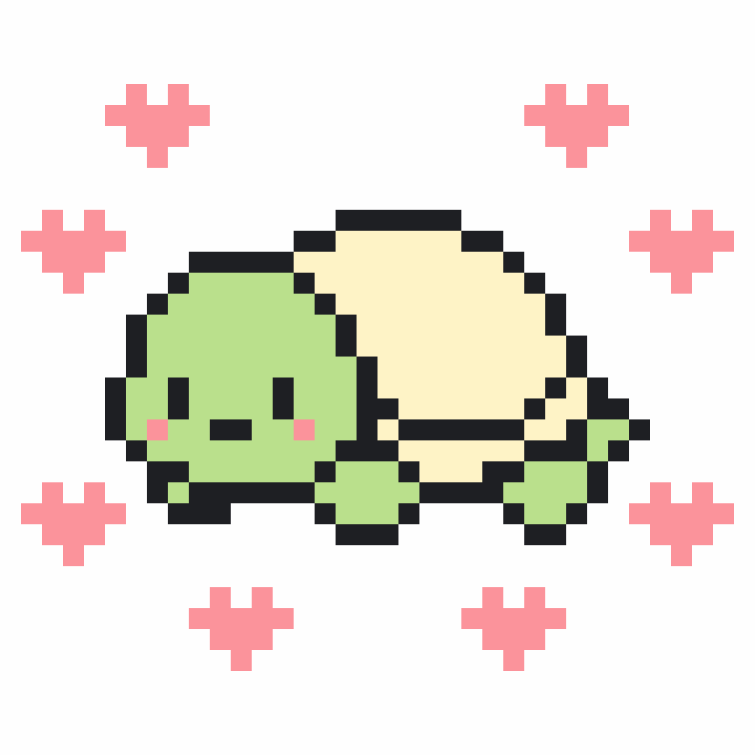 Tortue coeur, tapestry crochet pattern