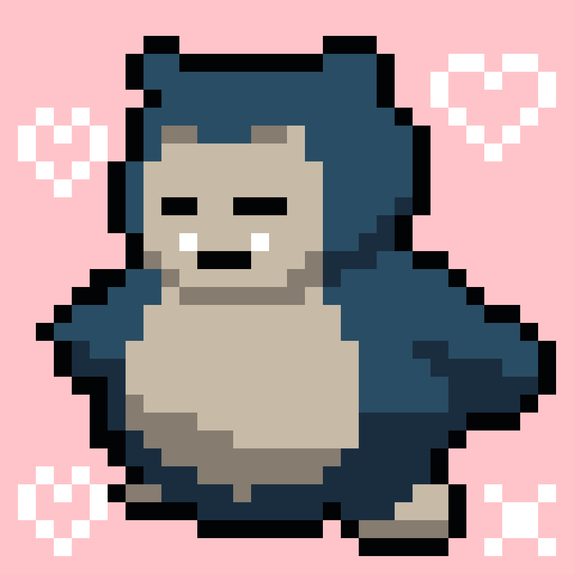 Snorlax, pattern de crochet tapestry