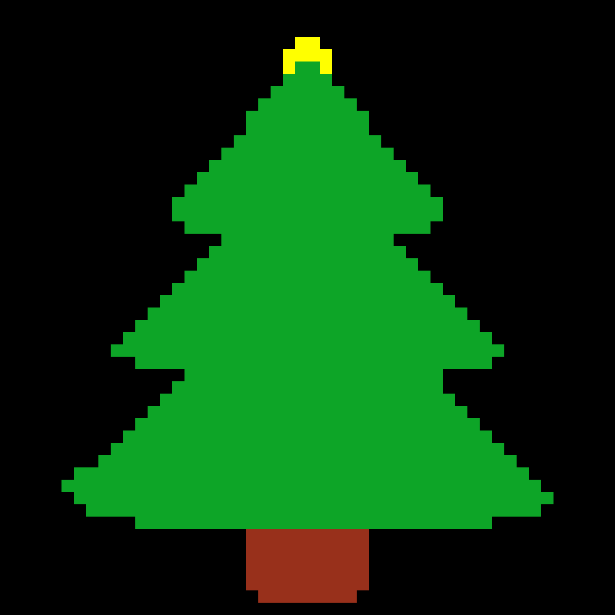 sapin, tapestry crochet pattern