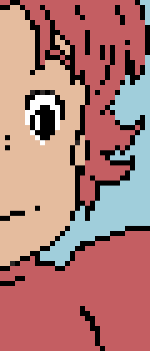 Ponyo, tapestry crochet pattern