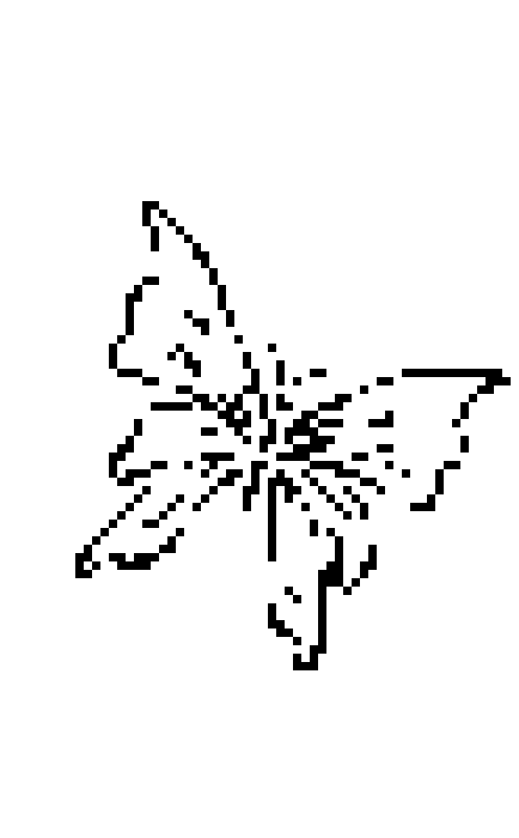 papillon, tapestry crochet pattern