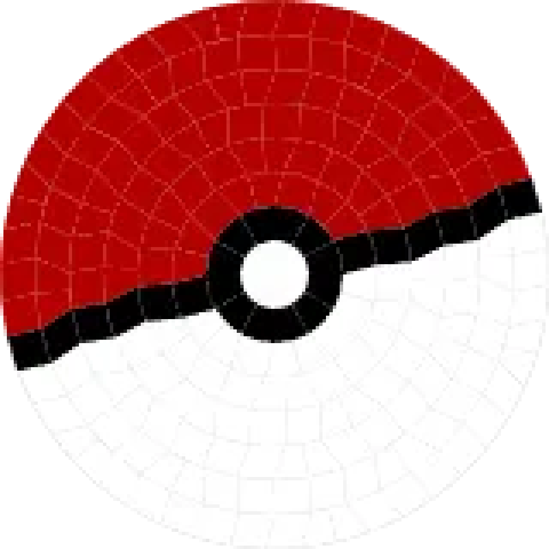 Pokeball, pattern de crochet en rond