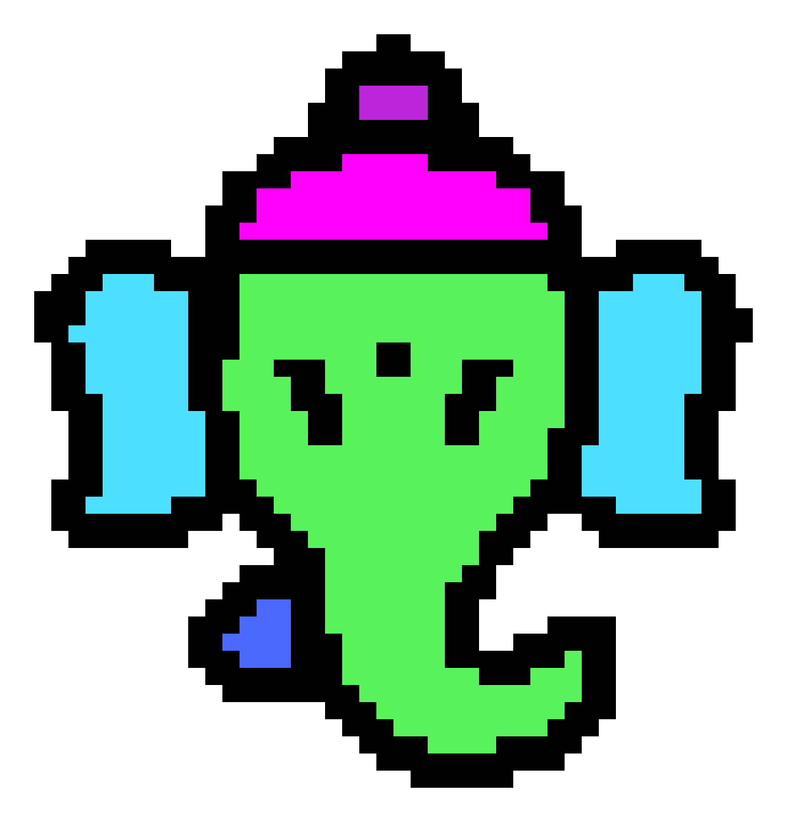 ganesh, pattern de crochet tapestry