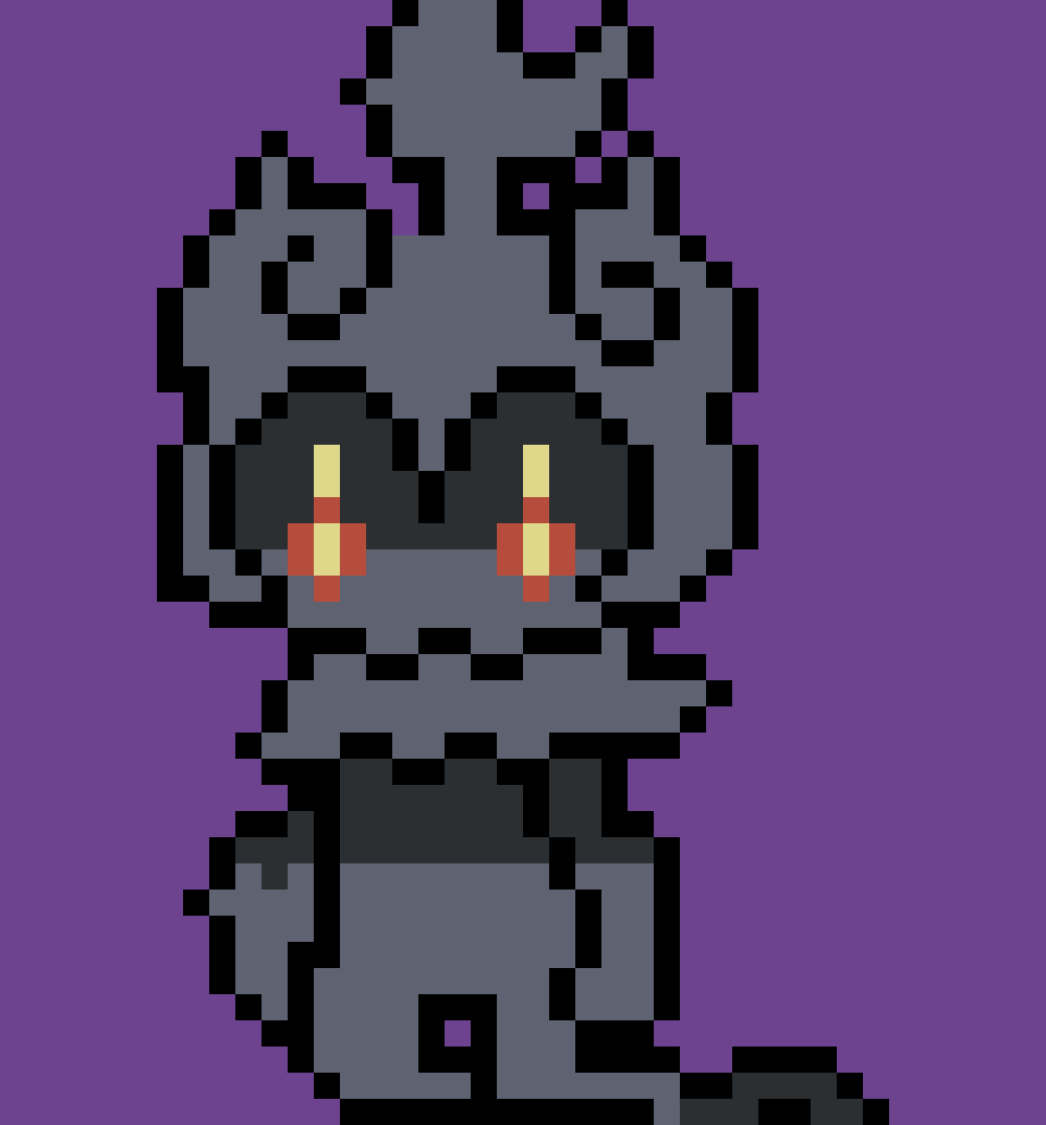 Marshadow, pattern de crochet tapestry