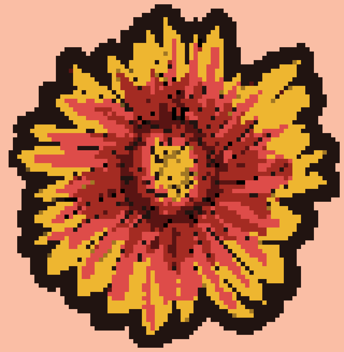 Gallardia, pattern de crochet tapestry