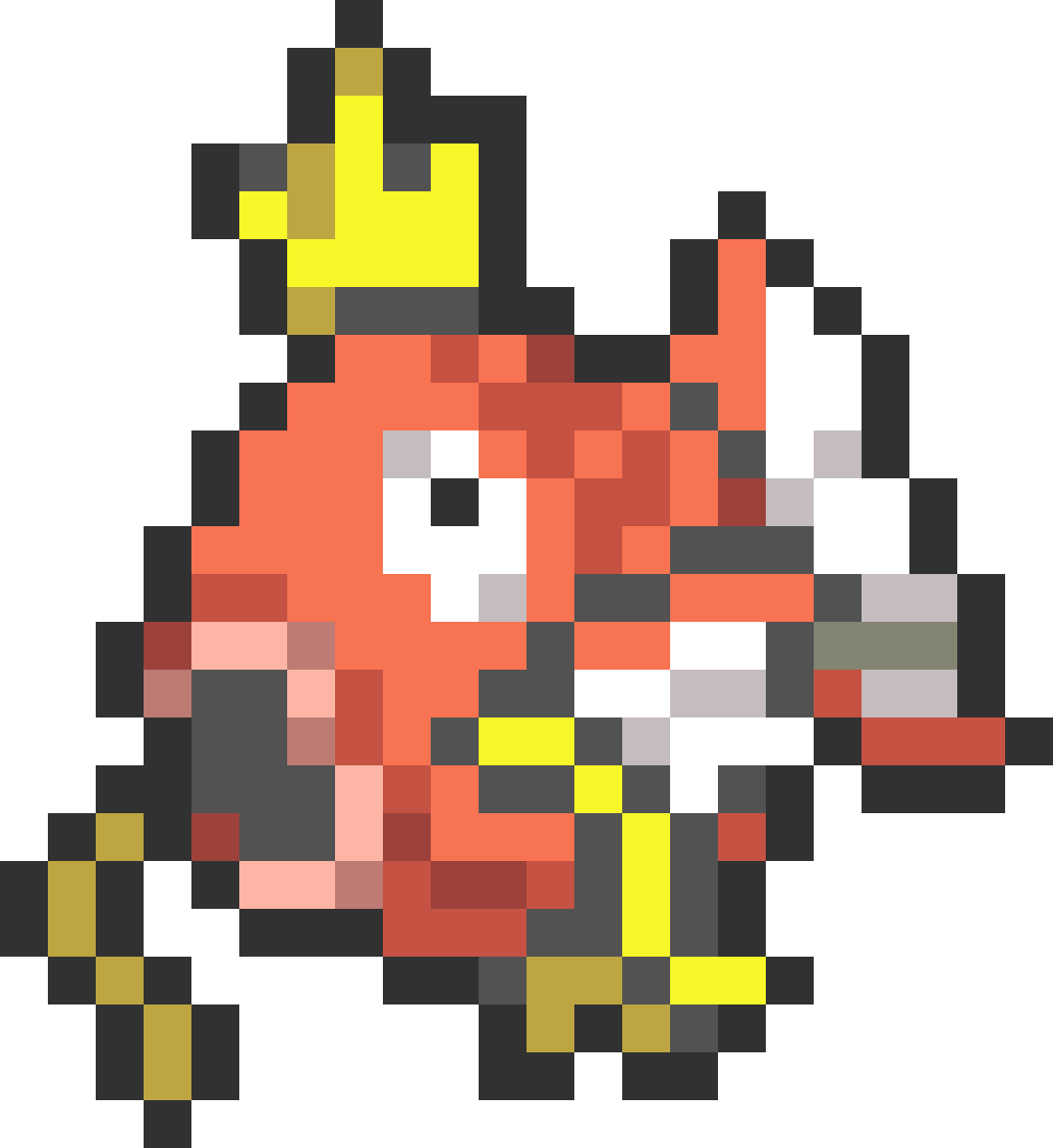 Magikarp, pattern de crochet tapestry
